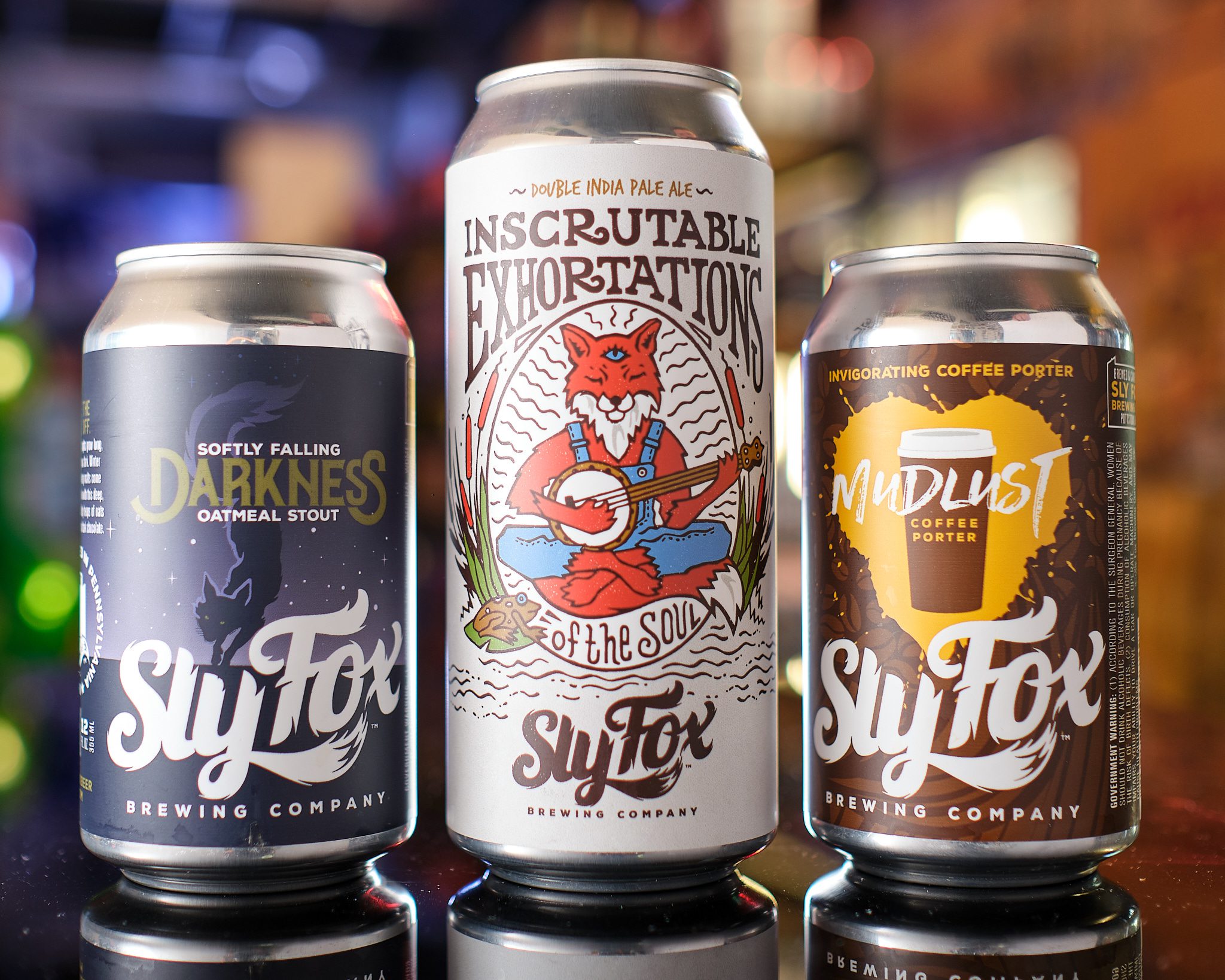 Sly Fox Darkness Mudlust Inscrutable